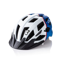 Load image into Gallery viewer, LAS Enigma Helmet - White/Blue/Red
