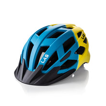Load image into Gallery viewer, LAS Enigma Cycling Helmet - Blue/Yellow
