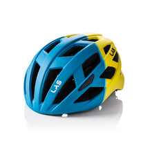 Load image into Gallery viewer, LAS Enigma Cycling Helmet - Blue/Yellow

